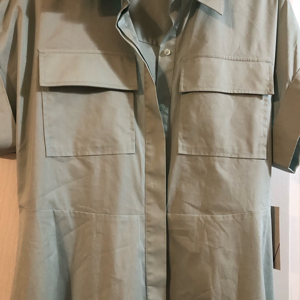 Worthington Sky Blue Collared Shirt - Picture 2 of 7